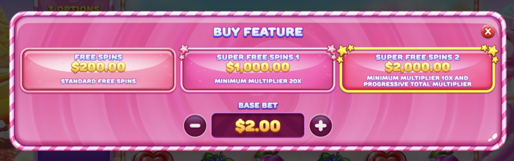 Bonus Buy Slot - Buy Feature